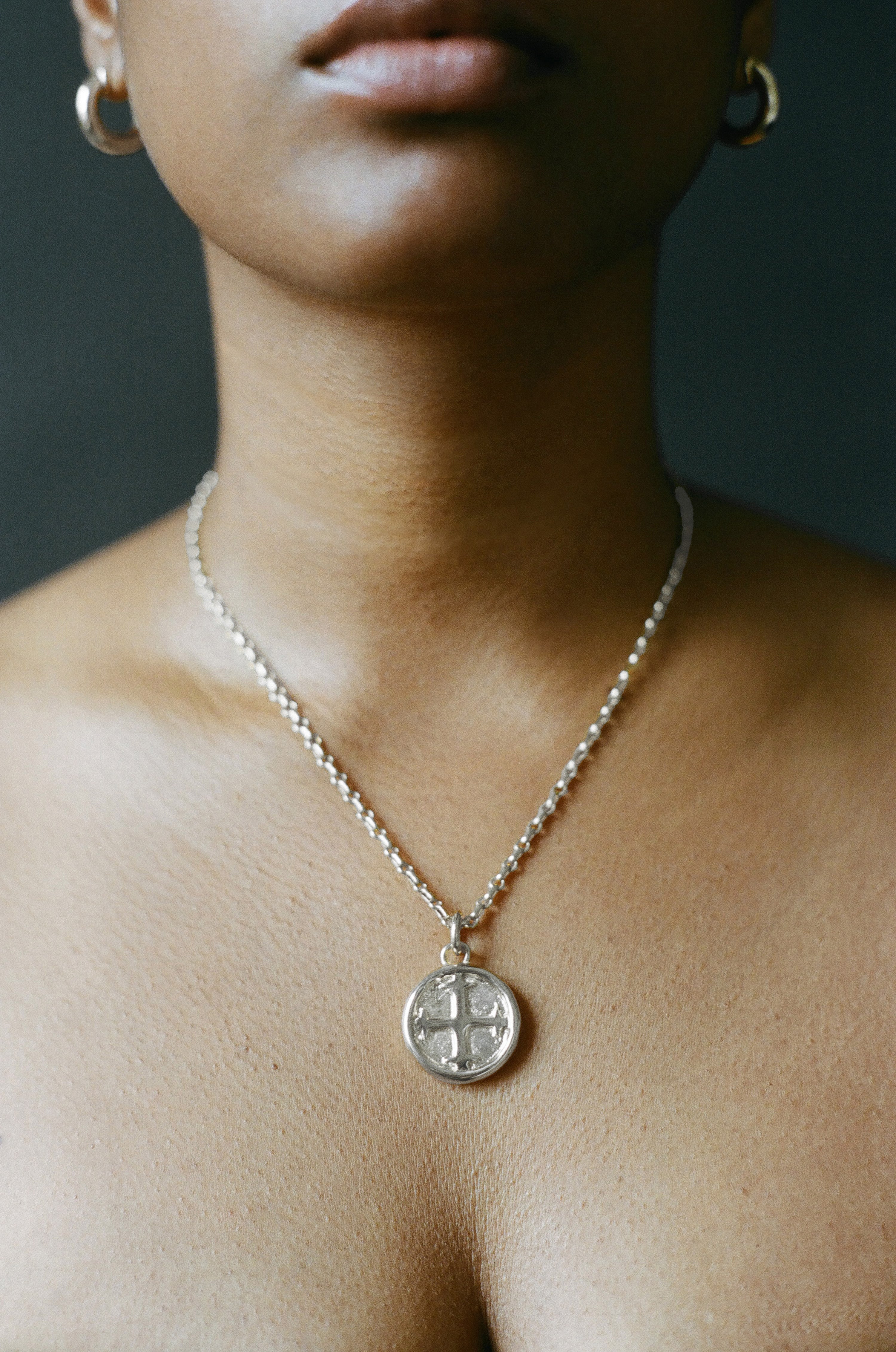 AMS x LL Silver Saint Basil Pendant – lauralombardi