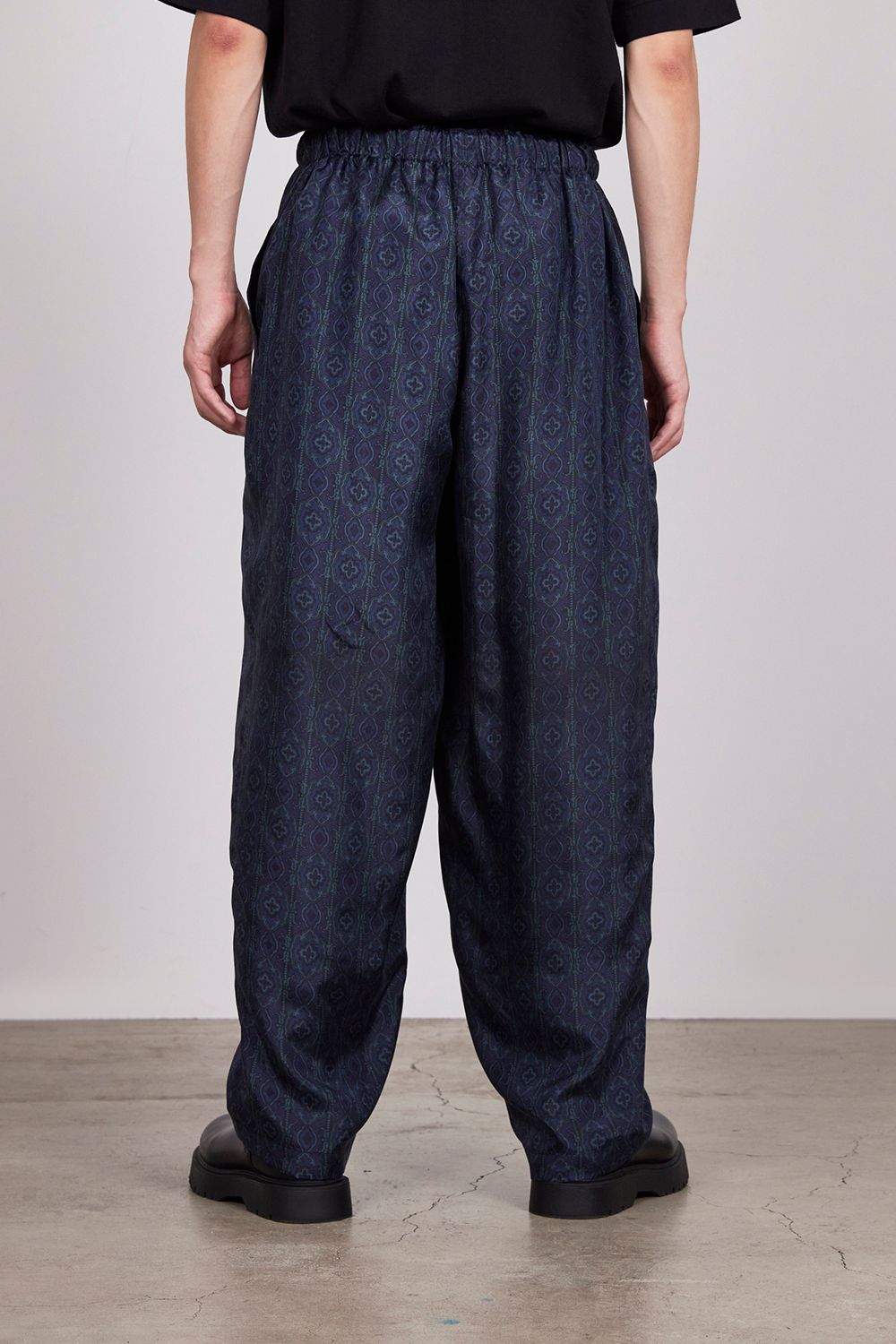 marka - HABUTAE SILK PANTS / シルク羽二重 パンツ | laid-back