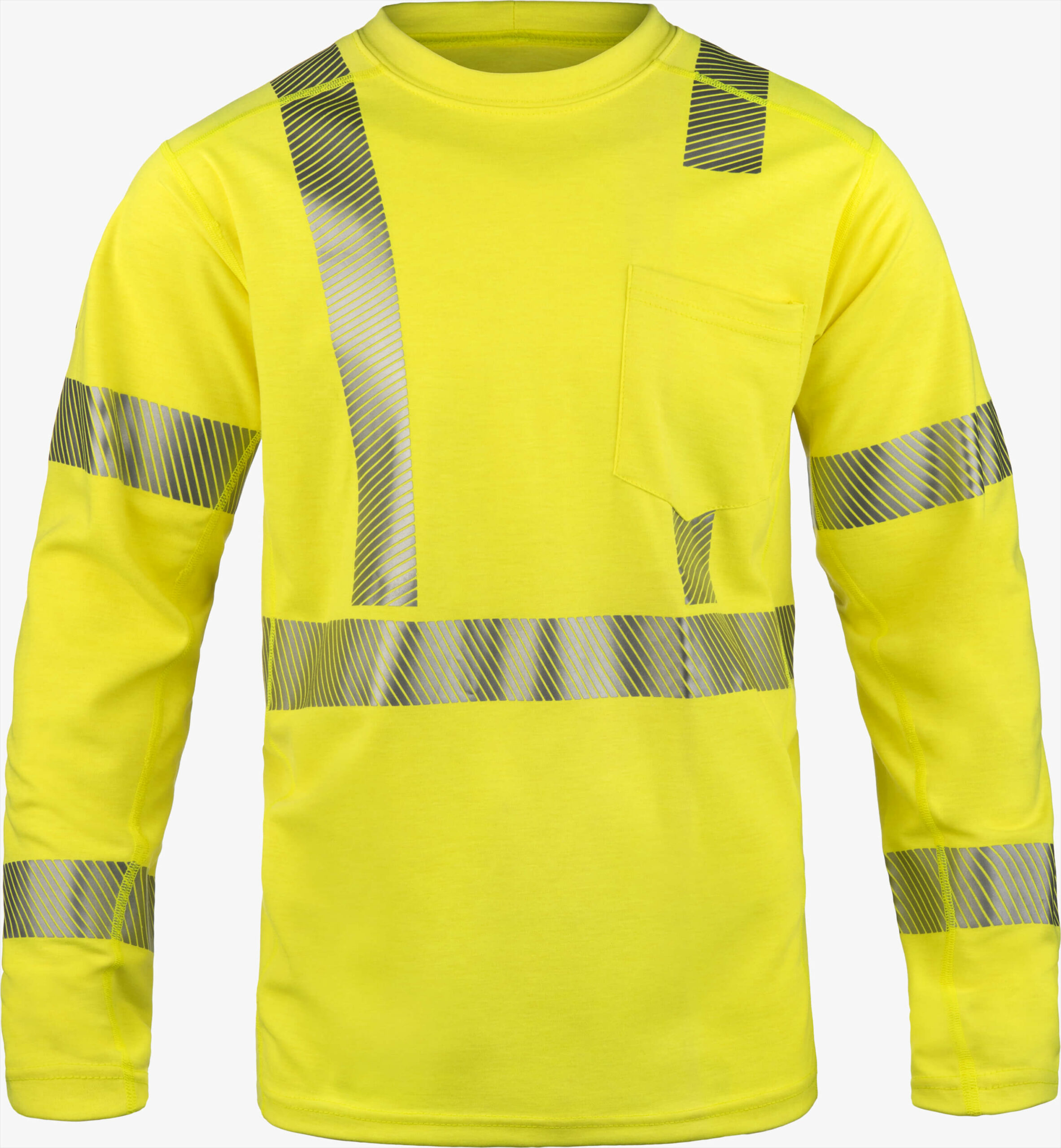 Protection using High Performance FR Long Sleeve Knit Crew