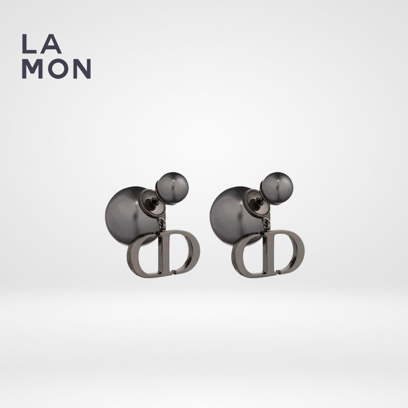 ディオール ピアス DIOR TRIBALES EARRING メタル レジン パール