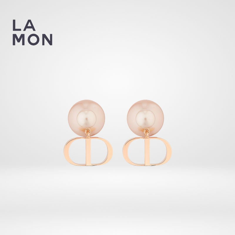 ディオール ピアス DIOR TRIBALES EARRINGS メタル レジン パール