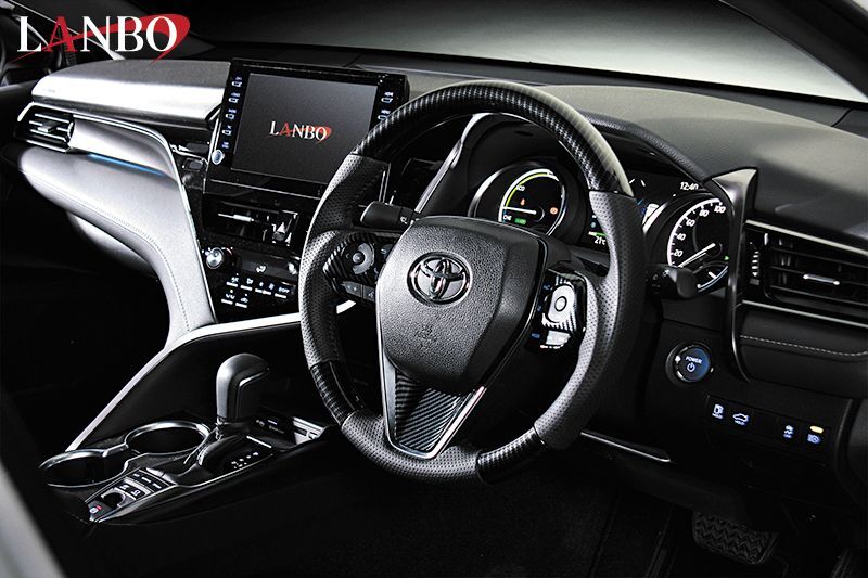 LANBO オリジナルステアリング ガングリップ ［カムリ AXVH70/75]