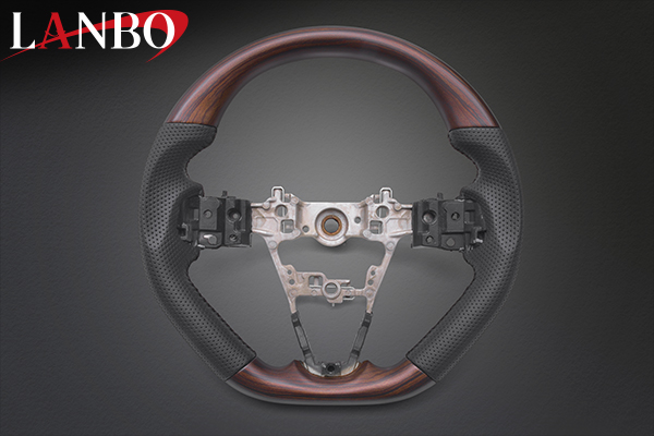 LANBO オリジナルステアリング ガングリップ [ハイゼット/ハイゼット