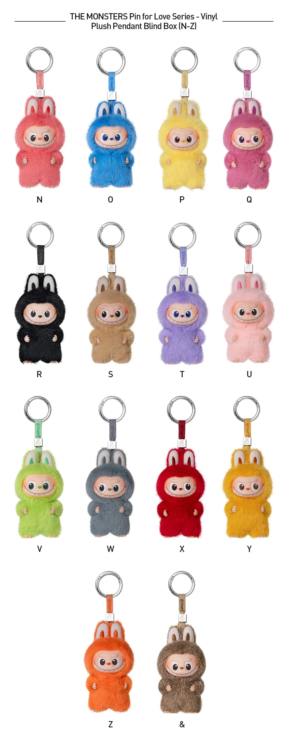 Labubu Pin For Love (Keychain 10.5cm) (N-Z) – LABUBU SKLEP