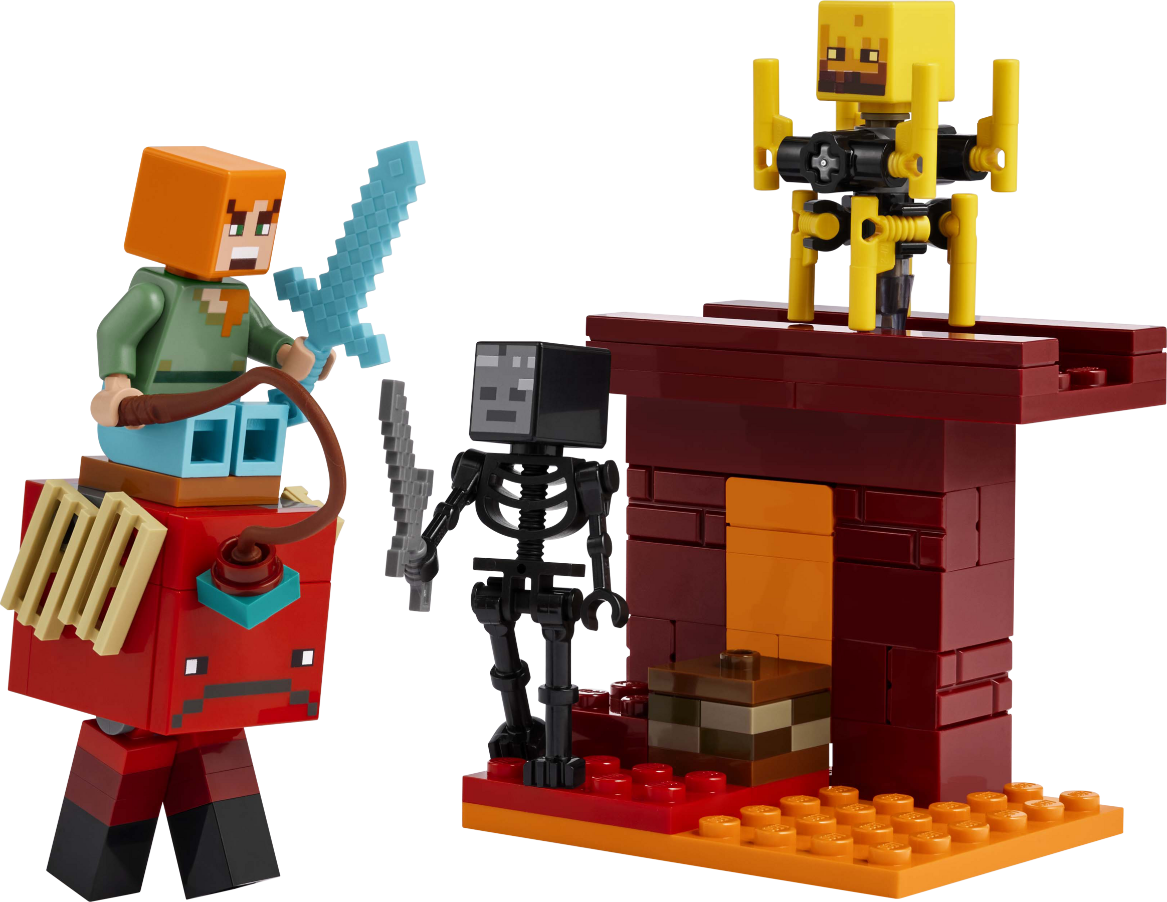 The Nether Lava Battle 21266 | Minecraft® | Buy online at the