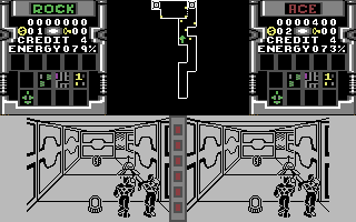 Xybots - Commodore 64 Game - Download Disk/Tape, Music, Review