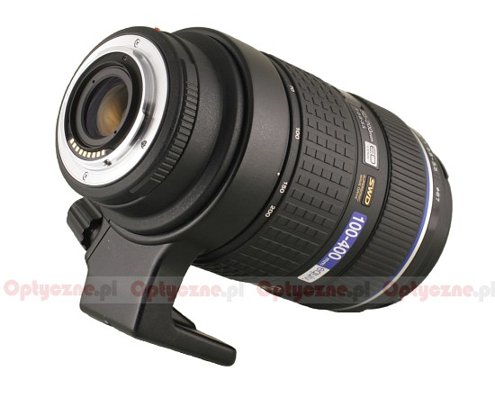 Olympus Zuiko Digital ED 50-200 mm f/2.8-3.5 SWD review - Build