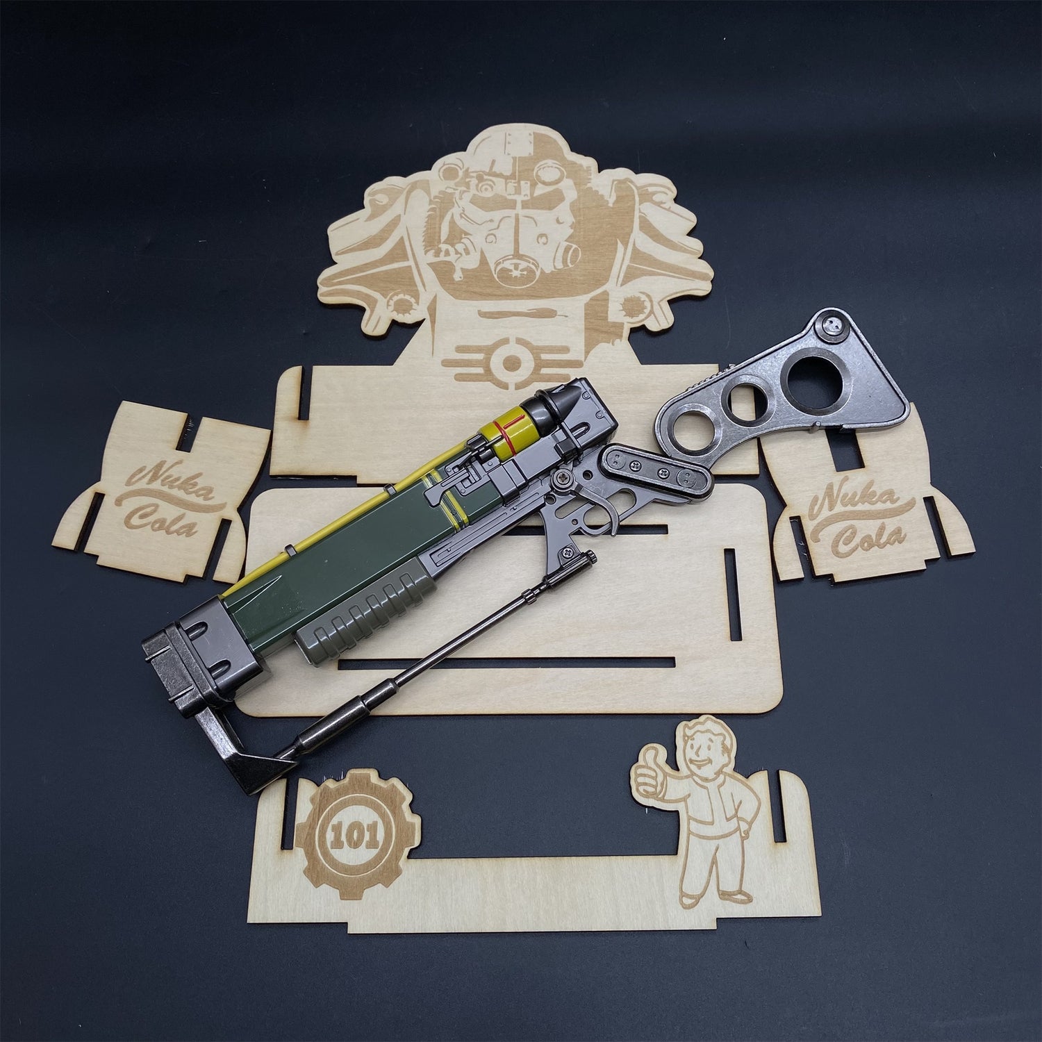 Righteous Authority Fallout AER 9 Pulse Laser Rifle – Leones