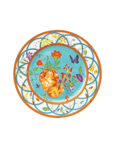 Hermes La Siesta Island plate Material Porcelain Room Kitchen