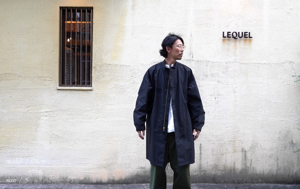 CIOTA シオタ fish tail Parker(shell） ＜ブラック＞ 商品詳細