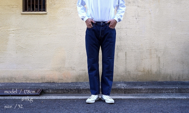 CIOTA シオタ 【メンズ】New Straight 5 Pocket Pants ＜ダークブルー