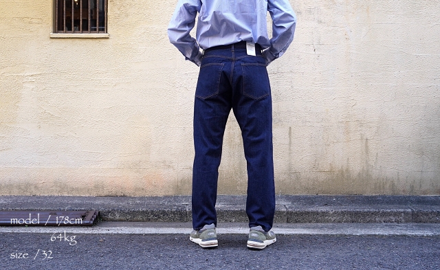 CIOTA シオタ 【メンズ】New Tapered 5 Pocket Pants ＜ネイビー