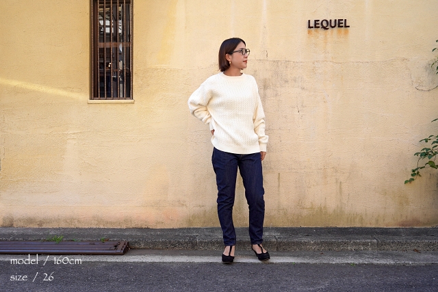 CIOTA シオタ 【レディース】High-rise 5 Pocket Pants (13.5oz