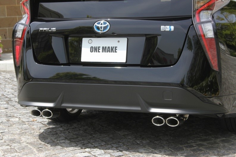 50プリウス専用 左右セット（メイン側＆ダミー側）デュアル出し