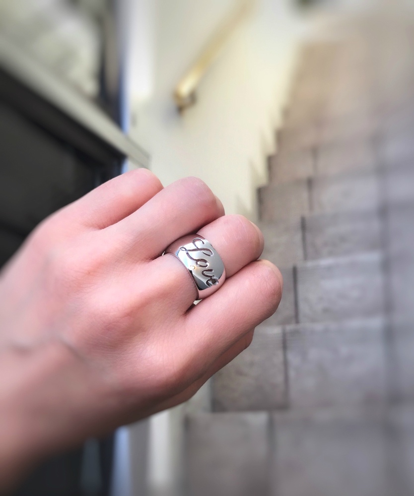 les desseins de DIEU 968 Love Star Ring Silver925/レデッサンドゥ