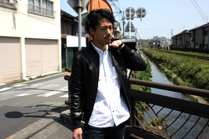 革ジャンシングル（牛革）薄手スタジャンタイプ日本製｜革製品専門店