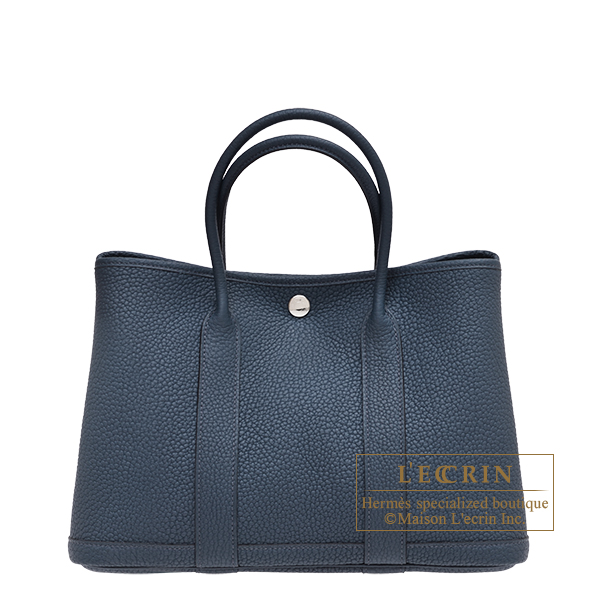 エルメス ガーデンパーティ30/TPM ブルードプリュス ネゴンダ シルバー