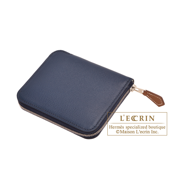 エルメス アザップ シルクイン コンパクト ブルードプリュス/ ブルー