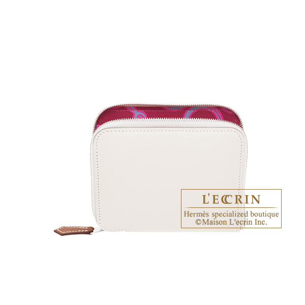 エルメス アザップ シルクイン コンパクト グリペール/ ルビー ヴォー