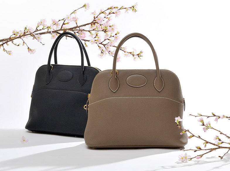 エルメス ボリード31 ブラック トリヨンクレマンス シルバー金具