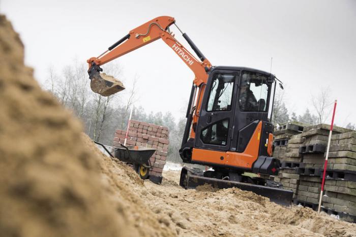 Hitachi ZX38U-5A excavator specs & dimensions (2013 - 2018