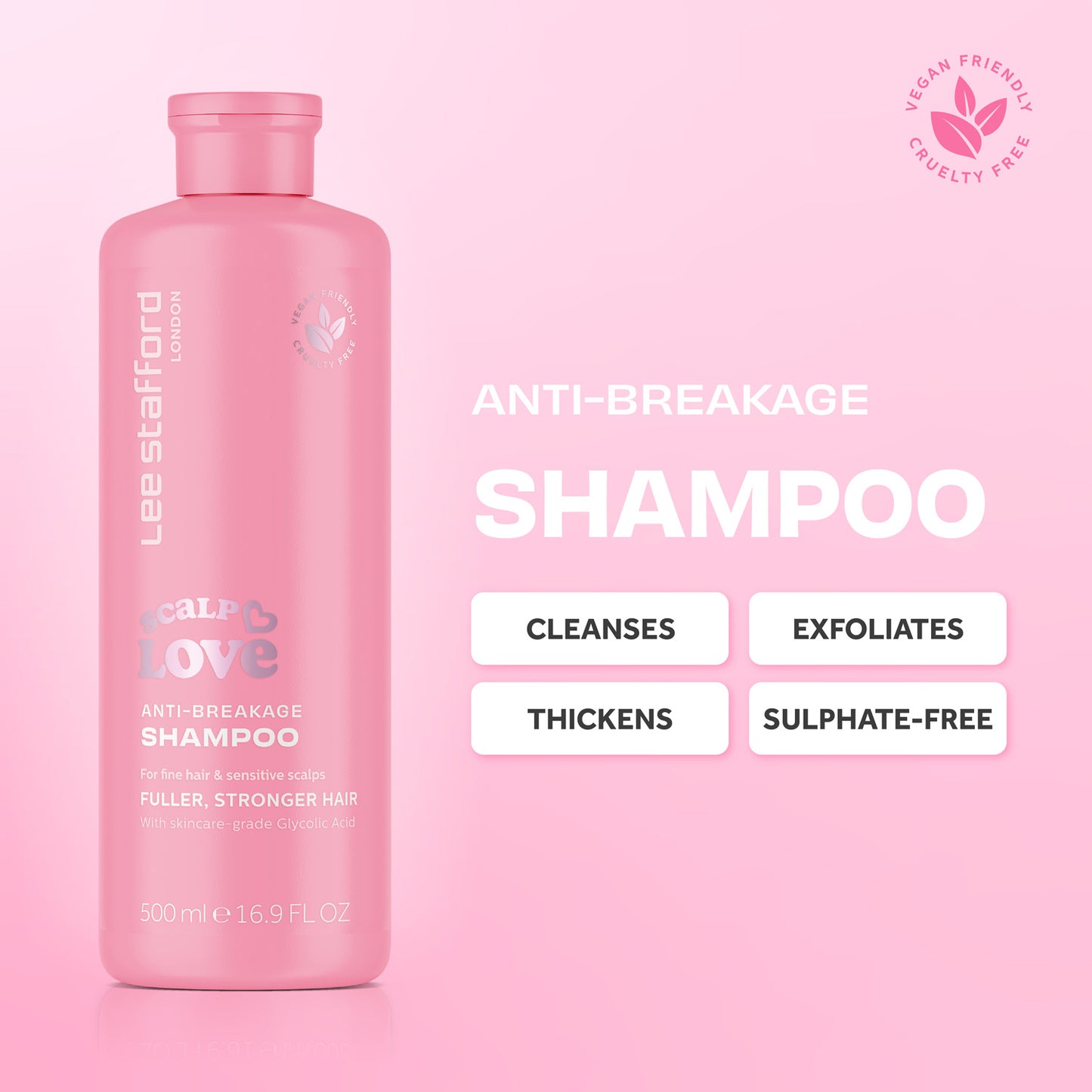 Scalp Love Anti-Breakage Shampoo | Lee Stafford USA