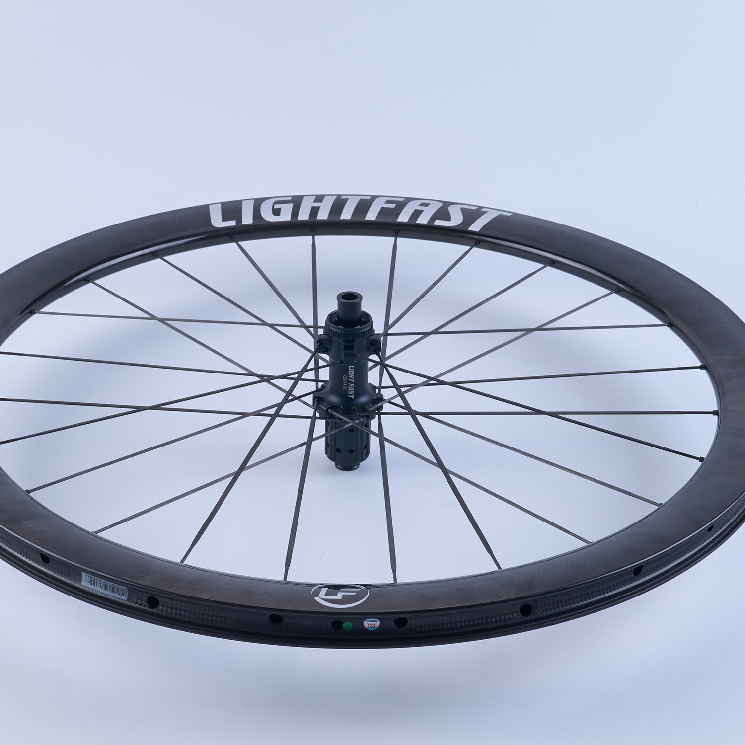ライトファスト ウルトラライト カーボン スポーク ホイールセット-LF