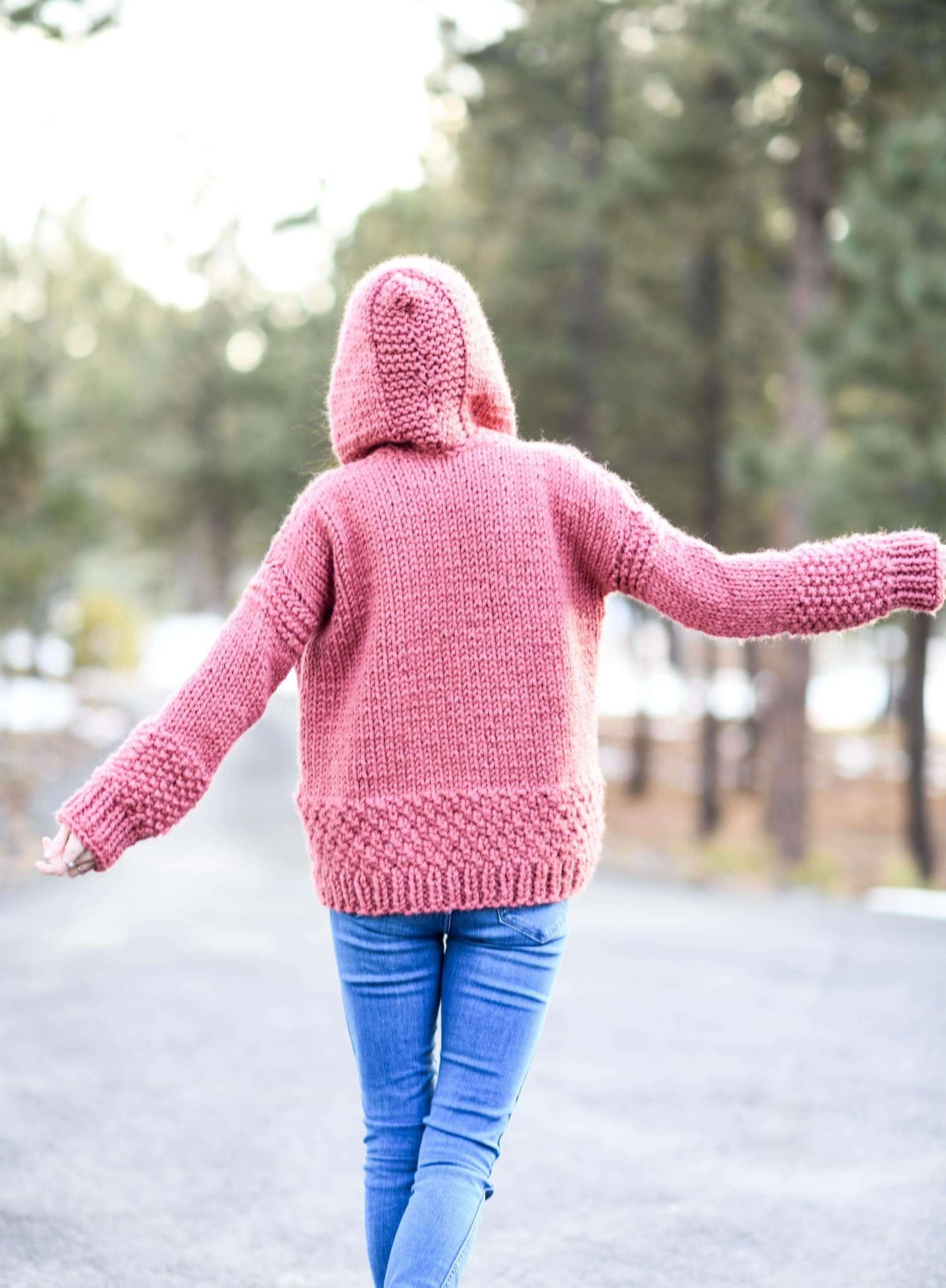 Knit Kit - Tierra Stitchy Knit Hoodie – Lion Brand Yarn