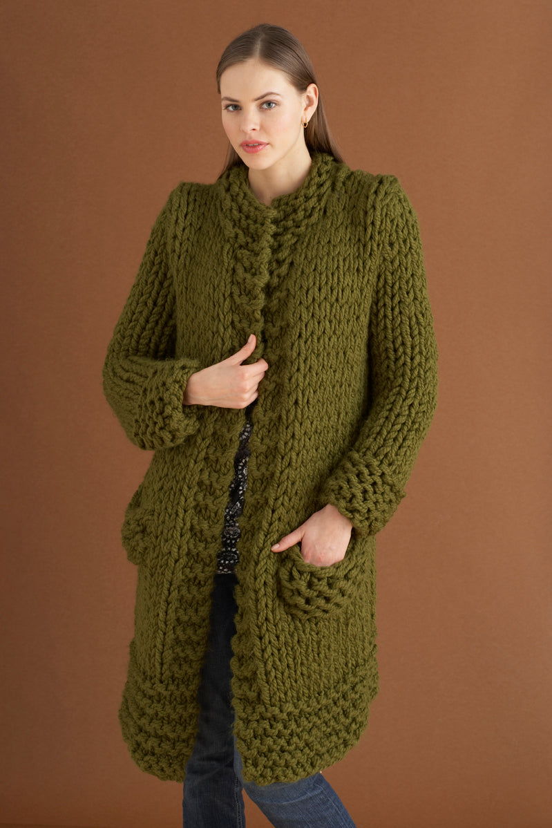 Weekender Jacket Pattern (Knit) – Lion Brand Yarn