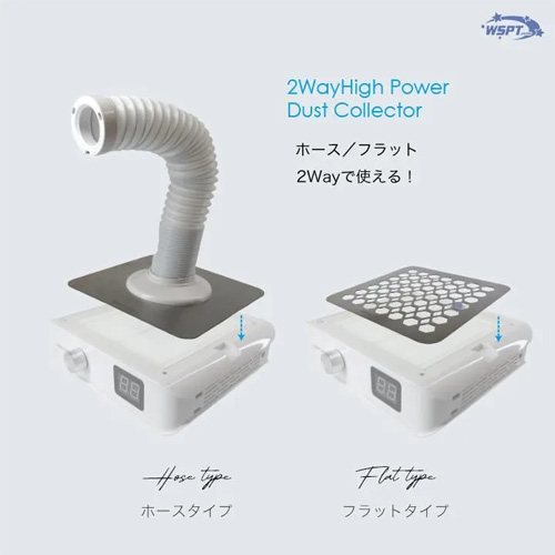 WSPT JAPAN | 強力吸引集塵機ハニカムダスターⅡ ゴールド＋バキューム