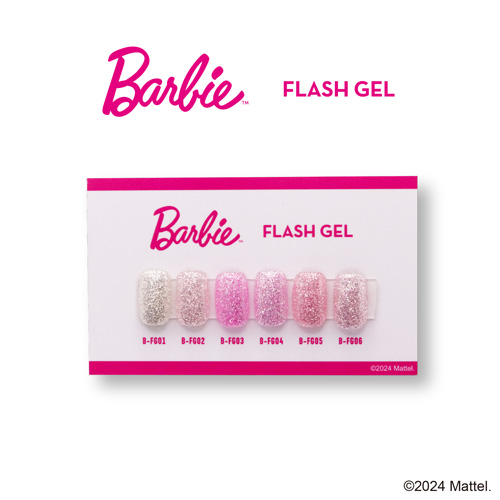Barbie | フラッシュジェル 6色セット | ライフビューティーネイルプロ