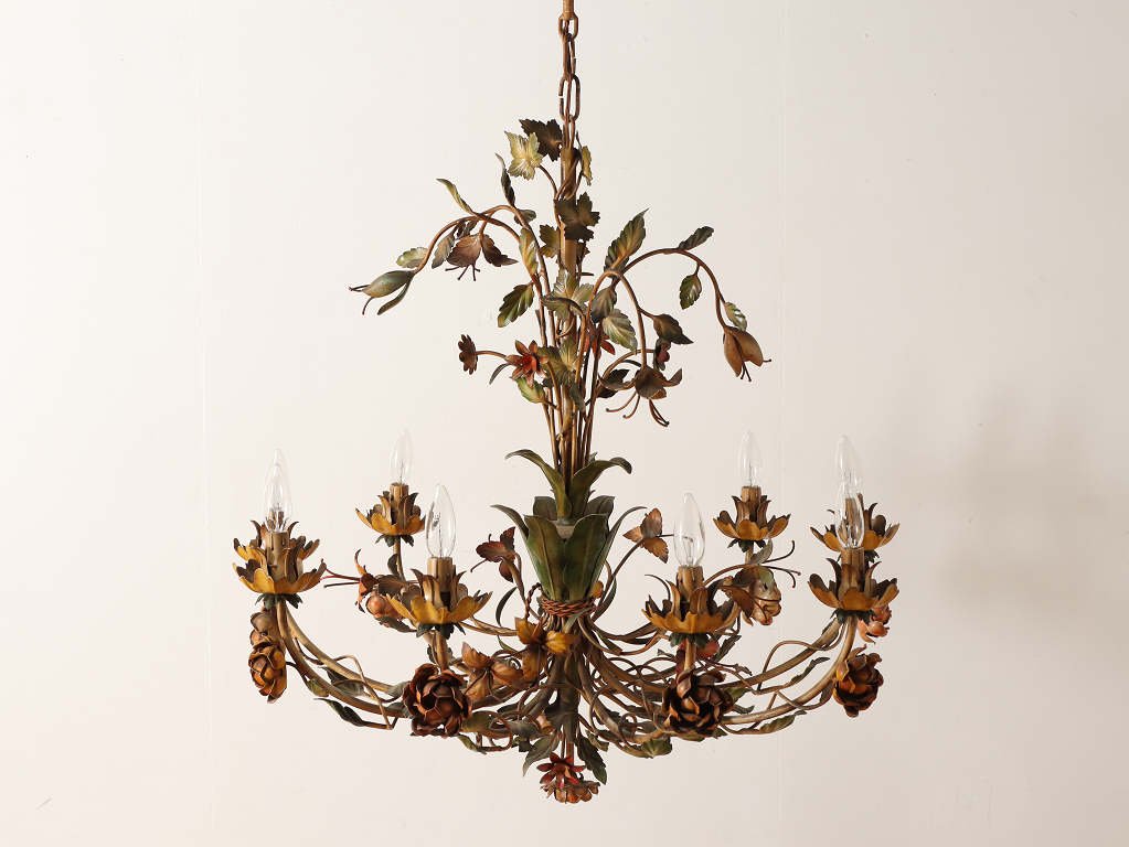 フラワーシャンデリア | ロイズ・アンティークス | ヨーロッパの