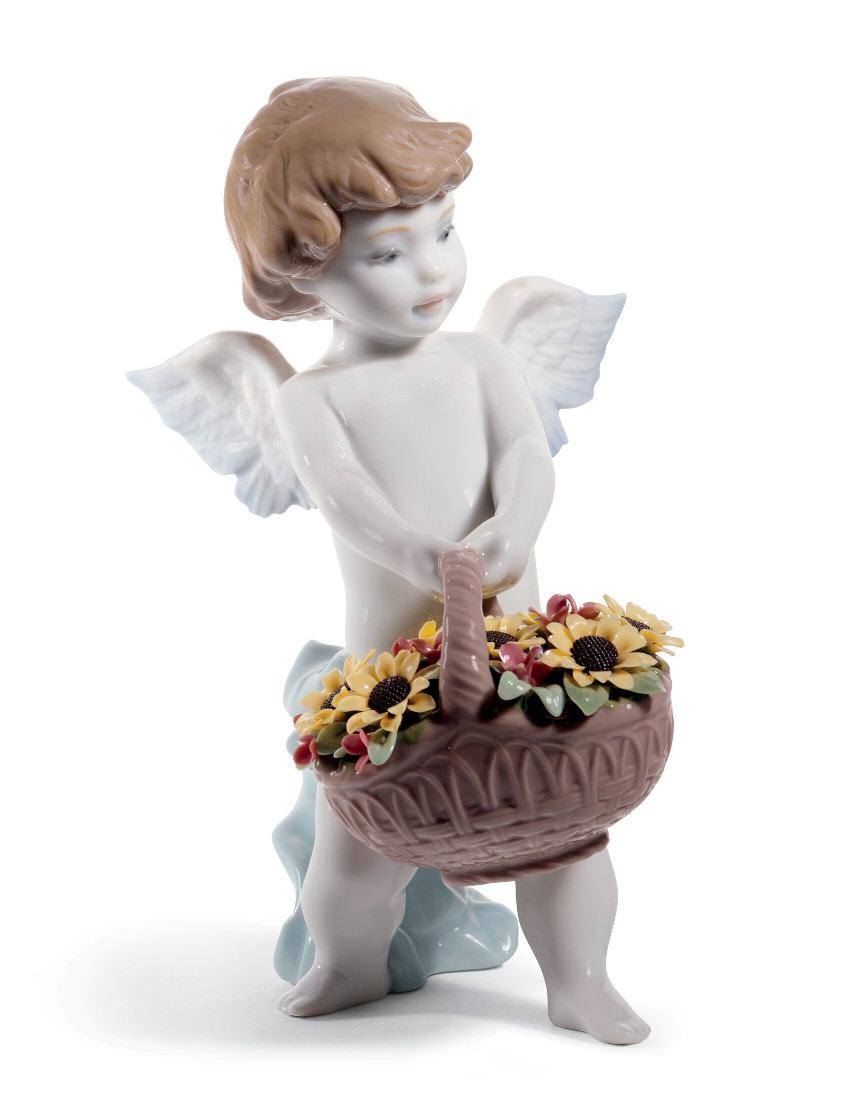 Heaven's Harvest Angel Figurine. 60th Anniversary | Lladró® USA
