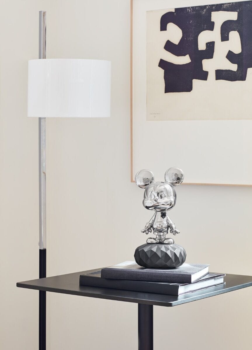 Mickey Mouse Platinum Sculpture | リヤドロ公式オンライン