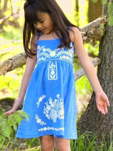 メキシコ刺繍の洋服ワンピース、チュニック、メキシカン刺繍