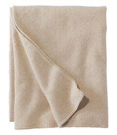 ウォッシャブル・ウール・ブランケット、ヘリンボーン 通販｜L.L.Bean