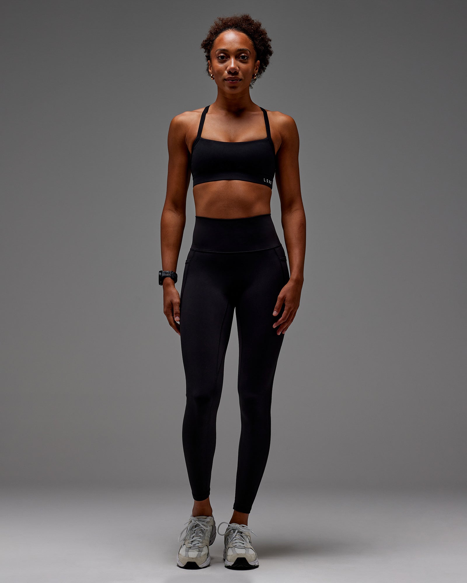 Fusion Ultra High-Rise Full Length Legging Pockets - Black | LSKD