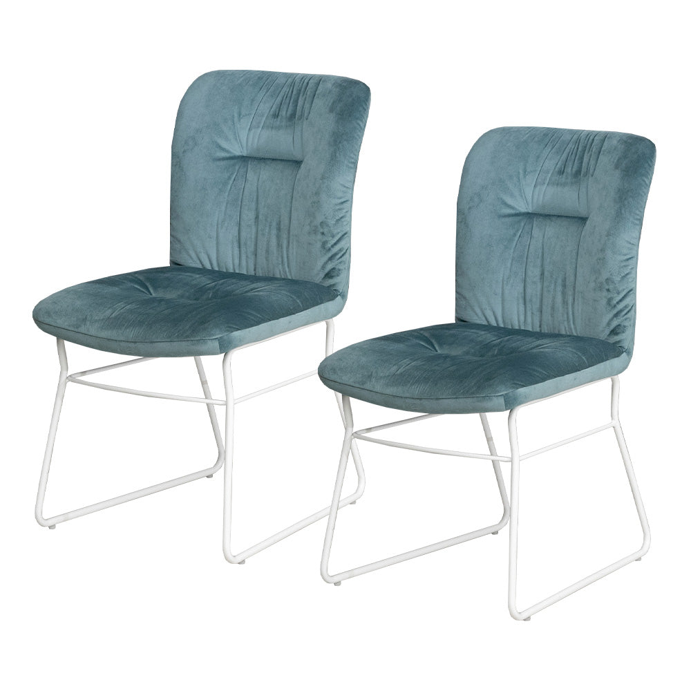 ラムホルツ ミントブルーキャンパスチェア 2脚セット