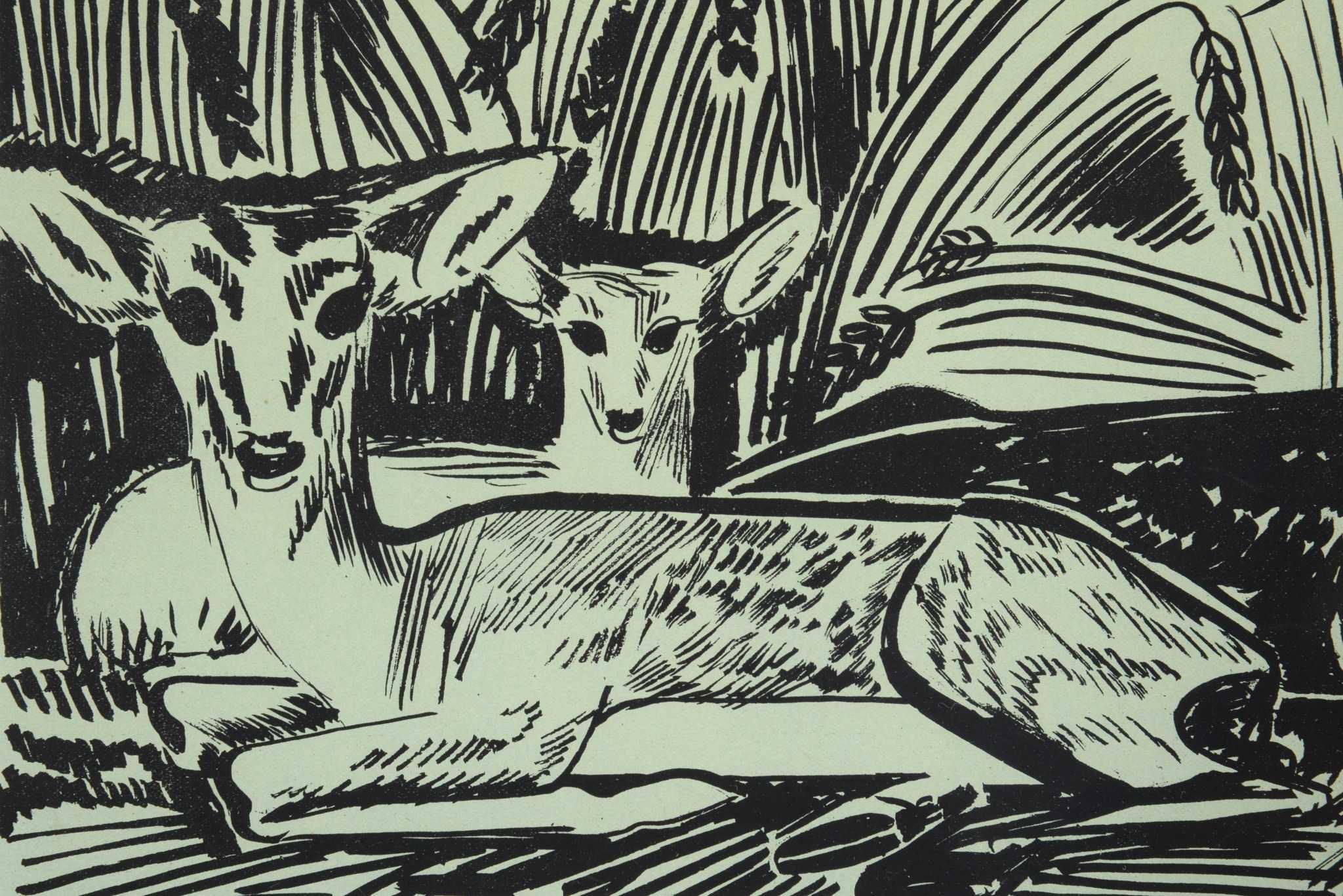 attributed to Axel Salto Lithograph｜Luca Scandinavia | 北欧