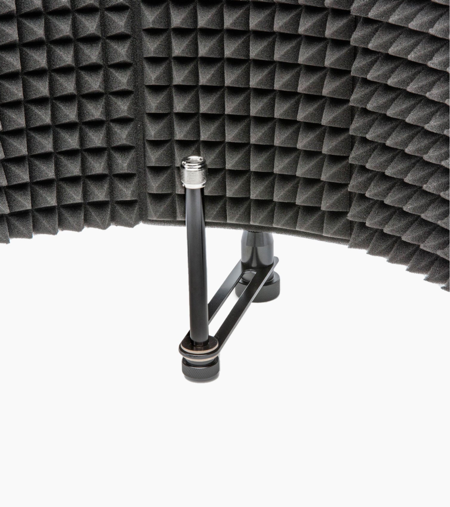 LyxPro VRI-10 Freestanding Sound-Absorbing Vocal Shield with Integrate