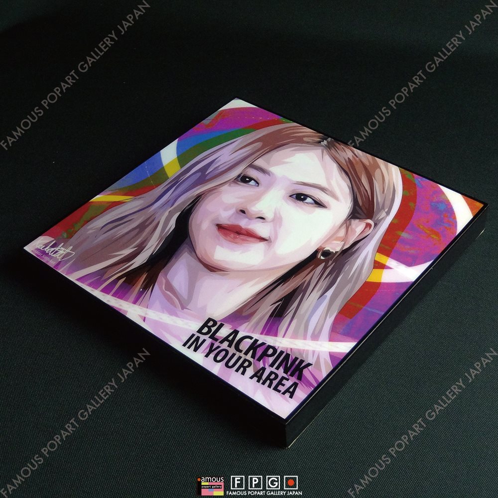 ROSE -BLACKPINK- / ロゼ -ブラックピンク- [ポップアートパネル
