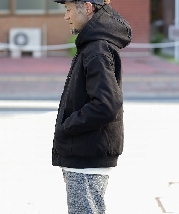 コーナーストーン/CornerStone Duck Cloth Hooded Woork Jacket（全2色