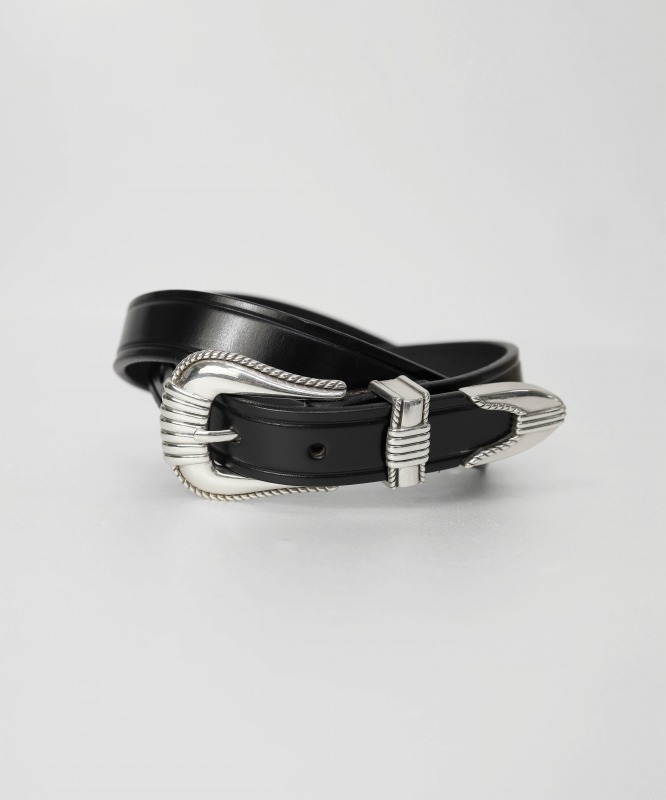 TORY LEATHER/トリーレザー 3-PIECE SILVER BUCKLE Belt [ファッション