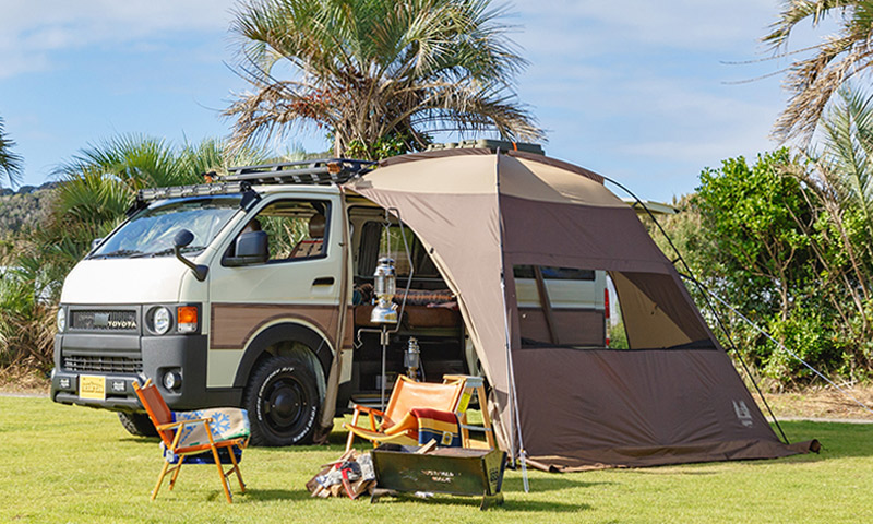 カーサイドシェルターⅡ-キャンパルジャパン（ogawa）キャンプテント