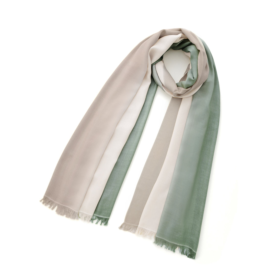 Tricolor Fine Silk Stole – マザーハウス 公式サイト