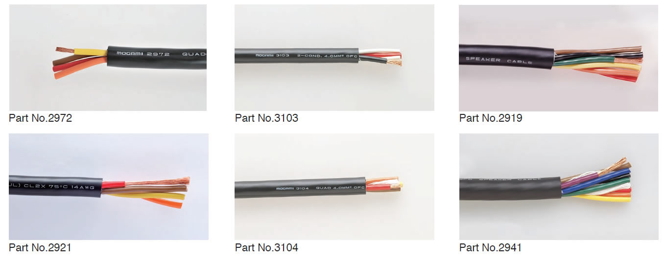 Speaker Cables スピーカーケーブル｜製品情報｜モガミ電線株式会社