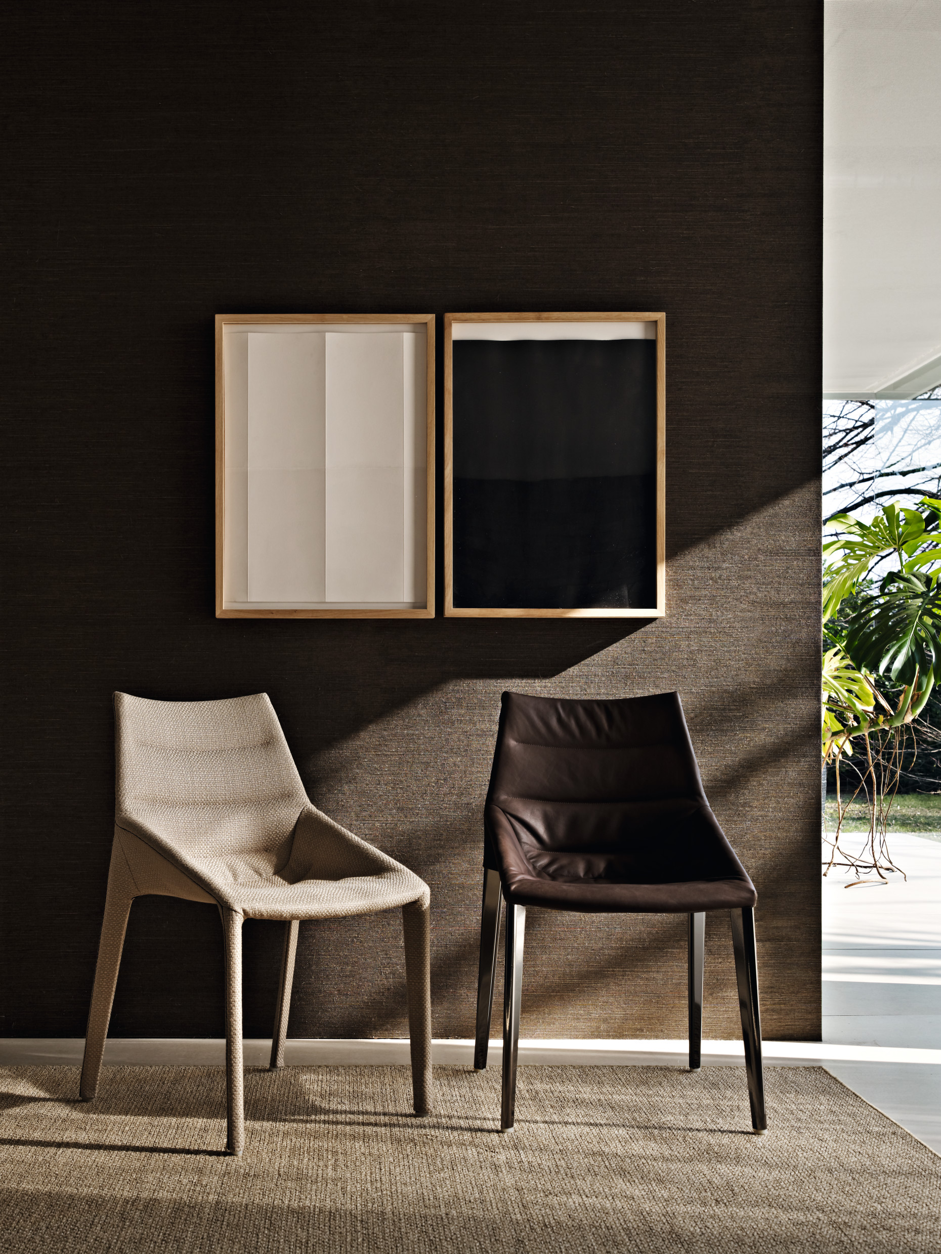 Ergonomic modern and design chair - Outline - Molteni&C