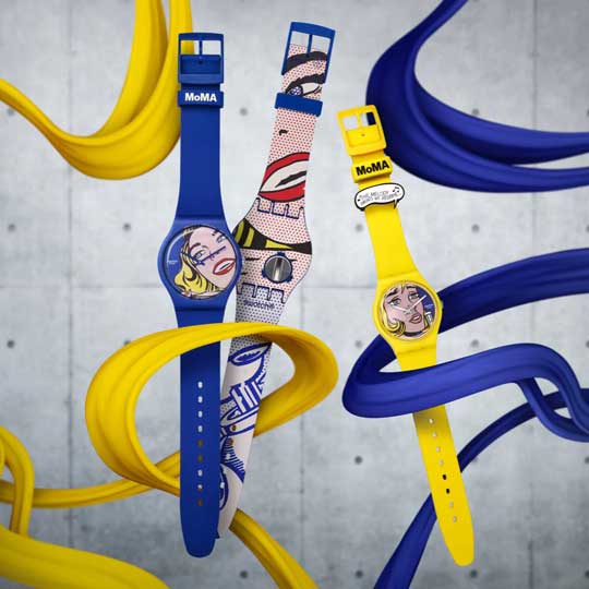 Swatch×MoMA ウォッチ リキテンスタイン／Reverie((34mm)リキテン