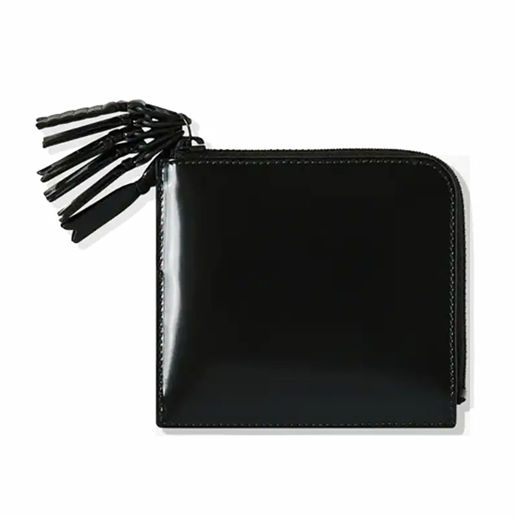 COMME des GARCONS L字型 ZIPウォレット Zipper Medley ブラック