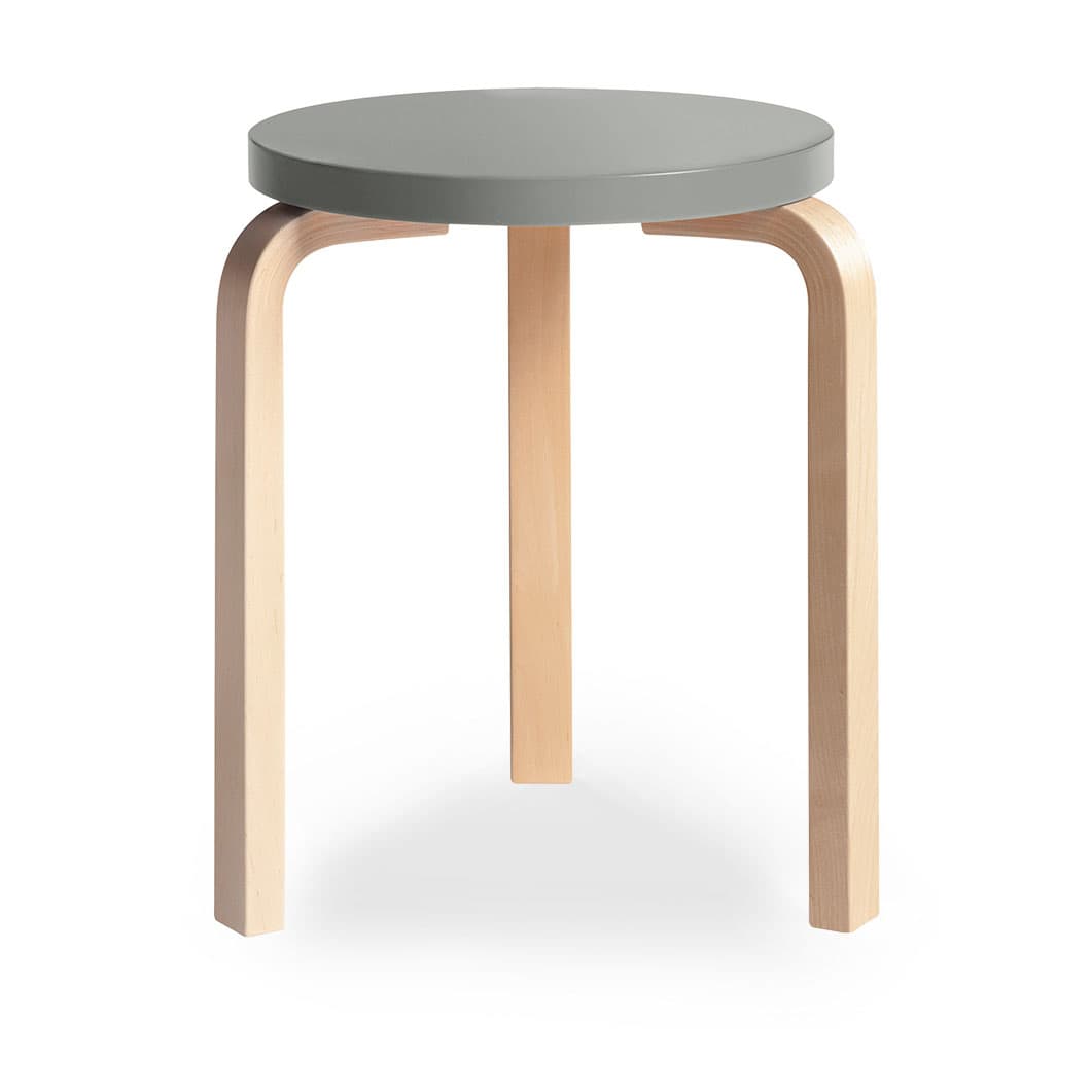Artek スツール 60 グレーラッカー(グレーラッカー)：ホーム